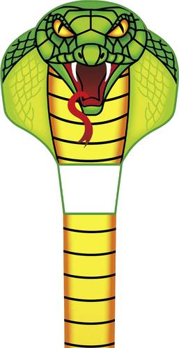 Ecoline Drachen Emerald Cobra Kite Spannweite (Details) 670mm Windstärken-Eignung 2 - 5 bft von Ecoline