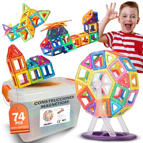 Bausteine für Kinder, magnetische Konstruktionen, Magnetspiel, Kinder, magnetische Teile, Kinder, magnetische Fliesen, Spielzeug für Kinder ab 3 Jahren, pädagogische Kinderspiele Bausteine für Kinder, magnetische Konstruktionen, Magnetspiel, Kinder, magnetische Teile, Kinder, magnetische Fliesen, Spielzeug für Kinder ab 3 Jahren, pädagogische Kinderspiele von Ed&baby