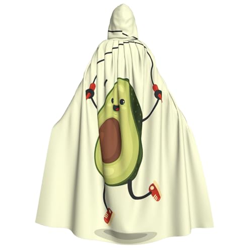 EdWal Avocado-Umhang mit Seilspringen, Deluxe-Umhang für Erwachsene, langlebig, Cosplay, Halloween, Party, Hexenkostüm EdWal Avocado-Umhang mit Seilspringen, Deluxe-Umhang für Erwachsene, langlebig, Cosplay, Halloween, Party, Hexenkostüm von EdWal