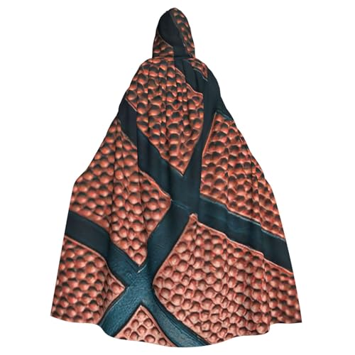 EdWal Basketball-Sportaufdruck, Unisex, Erwachsene, Kapuzenumhang, Uniform, Kapuzenmantel, für Halloween, Cosplay-Kostüme von EdWal