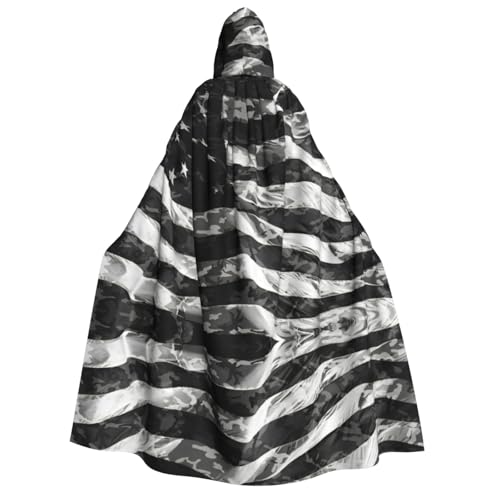 EdWal Camouflage-Umhang mit amerikanischer Flagge, Deluxe-Umhang für Erwachsene, langlebig, Cosplay, Halloween, Party, Hexenkostüm EdWal Camouflage-Umhang mit amerikanischer Flagge, Deluxe-Umhang für Erwachsene, langlebig, Cosplay, Halloween, Party, Hexenkostüm von EdWal
