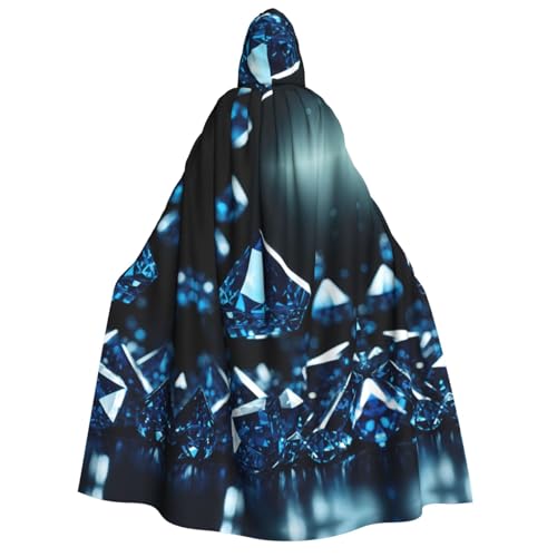 EdWal Kapuzenumhang mit Rautenmuster, Deluxe-Umhang für Erwachsene, langlebig, Cosplay, Halloween, Party, Hexenkostüm EdWal Kapuzenumhang mit Rautenmuster, Deluxe-Umhang für Erwachsene, langlebig, Cosplay, Halloween, Party, Hexenkostüm von EdWal
