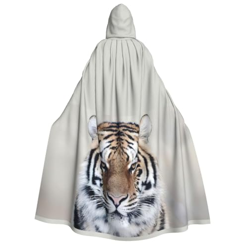 EdWal Kapuzenumhang mit Tiger-Druck, Deluxe-Umhang für Erwachsene, langlebig, Cosplay, Halloween, Party, Hexenkostüm EdWal Kapuzenumhang mit Tiger-Druck, Deluxe-Umhang für Erwachsene, langlebig, Cosplay, Halloween, Party, Hexenkostüm von EdWal