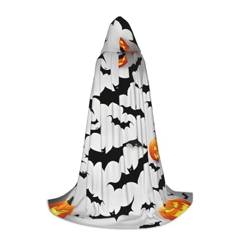 Halloween fliegende Fledermäuse Druck Kapuze Zauberer Robe Halloween Umhang Mittelalter Renaissance Cosplay Weihnachten Party Outfits Halloween fliegende Fledermäuse Druck Kapuze Zauberer Robe Halloween Umhang Mittelalter Renaissance Cosplay Weihnachten Party Outfits von EdWal