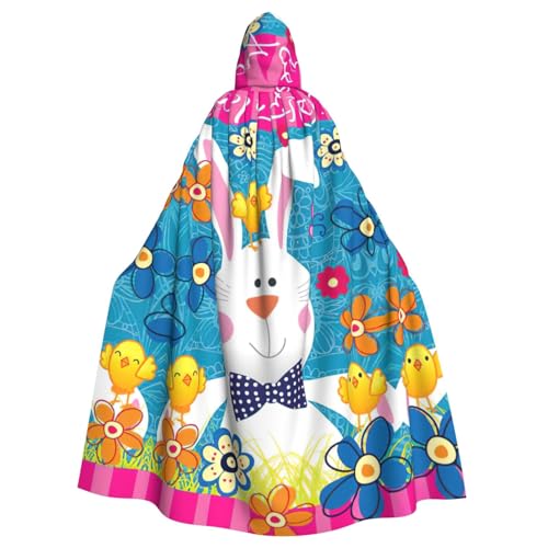 Kapuzenumhang mit Aufdruck "Spring Happy Easter Holiday", Halloween-Umhang für Party, Cosplay, Kostüme, Zauberer, Kapuzenmantel Kapuzenumhang mit Aufdruck "Spring Happy Easter Holiday", Halloween-Umhang für Party, Cosplay, Kostüme, Zauberer, Kapuzenmantel von EdWal