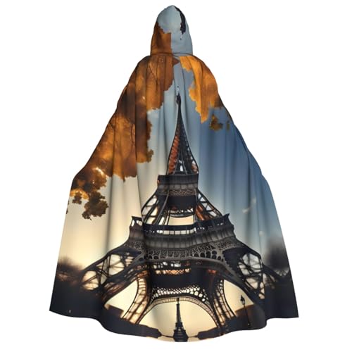 Wunderschöner Eiffelturm-Umhang mit Paris-Druck, Deluxe-Umhang für Erwachsene, langlebig, Cosplay, Halloween, Party, Hexenkostüm Wunderschöner Eiffelturm-Umhang mit Paris-Druck, Deluxe-Umhang für Erwachsene, langlebig, Cosplay, Halloween, Party, Hexenkostüm von EdWal