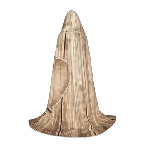 Zauberer-Robe mit Holzherz, mit Kapuze, Halloween, Mittelalter, Renaissance, Cosplay, Weihnachten, Party Outfits Zauberer-Robe mit Holzherz, mit Kapuze, Halloween, Mittelalter, Renaissance, Cosplay, Weihnachten, Party Outfits von EdWal