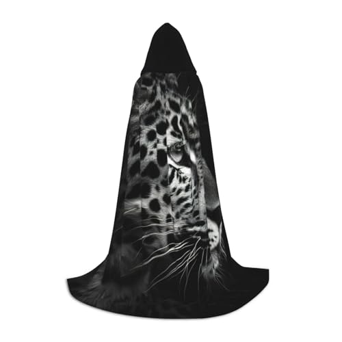 Zauberer-Robe mit Leopardenmuster, mit Kapuze, Halloween, Mittelalter, Renaissance, Cosplay, Weihnachten, Party Outfits Zauberer-Robe mit Leopardenmuster, mit Kapuze, Halloween, Mittelalter, Renaissance, Cosplay, Weihnachten, Party Outfits von EdWal
