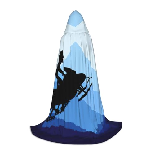 Zauberer-Robe mit Schneemobil mit Kapuze, Halloween, Mittelalter, Renaissance, Cosplay, Weihnachten, Party Outfits Zauberer-Robe mit Schneemobil mit Kapuze, Halloween, Mittelalter, Renaissance, Cosplay, Weihnachten, Party Outfits von EdWal