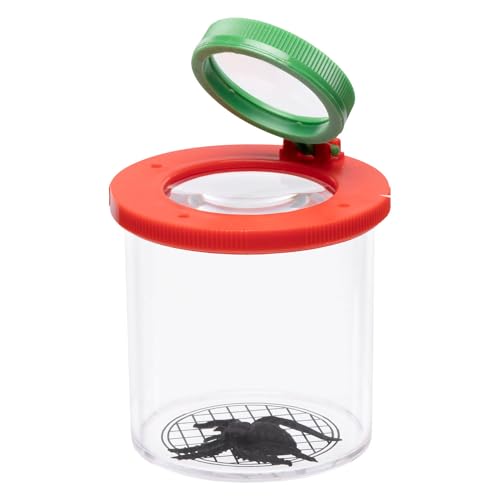 Eddy Toys Becherlupe - Becherlupen für Kinder - Lupenbecher für Insekten - Lupenglas für Kinder - Insekten Kinder Forschen - Entdeckerspielzeug Eddy Toys Becherlupe - Becherlupen für Kinder - Lupenbecher für Insekten - Lupenglas für Kinder - Insekten Kinder Forschen - Entdeckerspielzeug von Edco