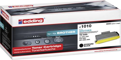 Edding Toner ersetzt Brother TN-3230, TN-3280 Kompatibel Schwarz 8000 Seiten EDD-100 von Edding