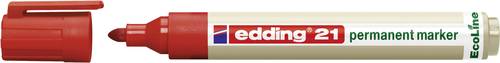 Edding 21 permanent marker EcoLine 4-21002 Permanentmarker Rot wasserfest: Ja von Edding