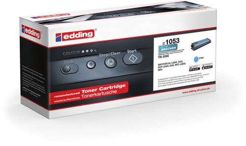 Edding Toner Kompatibel Cyan EDD-1053 Brother TN-326C von Edding