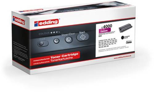 Edding Toner ersetzt Canon E30 Kompatibel Schwarz 4000 Seiten EDD-4000 18-4000 von Edding