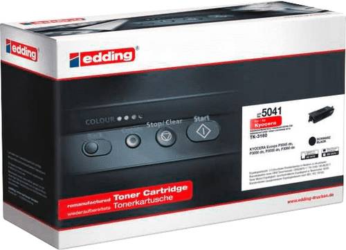 Edding Toner ersetzt Kyocera TK-3160 Kompatibel Schwarz 12500 Seiten EDD-5041 von Edding