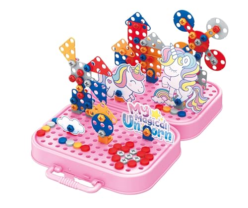 Eddy Toys Jeux de Construction Licorne - Bricolage Enfant - Activites Manuelles Pour Enfants 228 pièces - Puzzle 3D Enfant - Jeu Mosaique Enfant - Jeu de Construction Enfant Eddy Toys Jeux de Construction Licorne - Bricolage Enfant - Activites Manuelles Pour Enfants 228 pièces - Puzzle 3D Enfant - Jeu Mosaique Enfant - Jeu de Construction Enfant von Eddy Toys