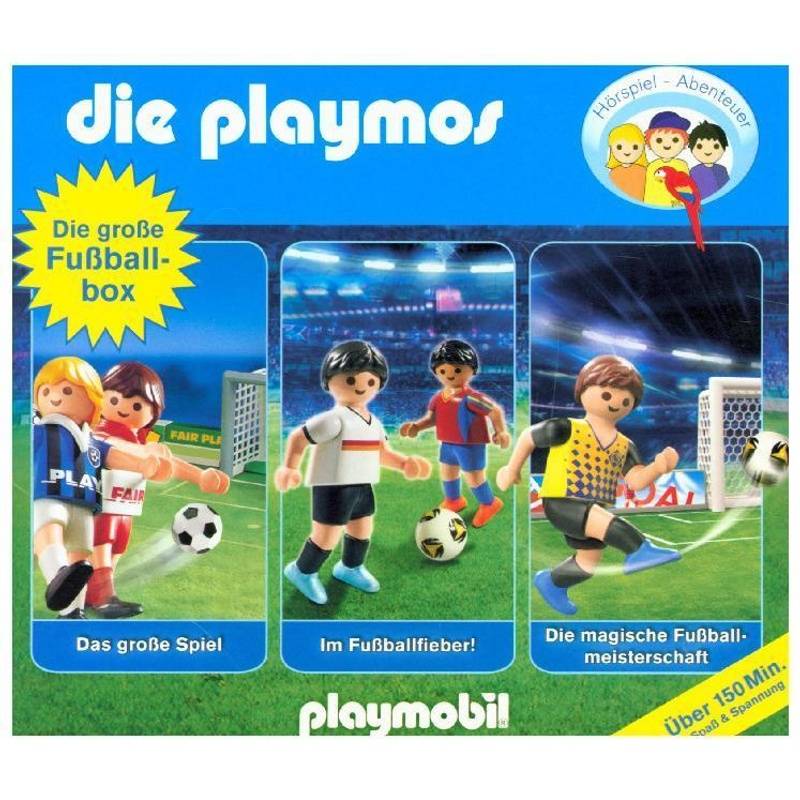Die Playmos - Die große Fußball-Box,3 Audio-CDs von Edel Music & Entertainment CD / DVD
