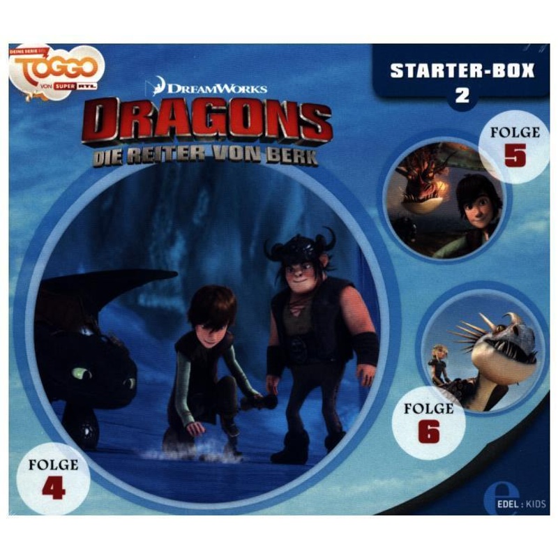 Dragons - Die Reiter von Berk - Starter-Box,3 Audio-CDs von Edel Music & Entertainment CD / DVD