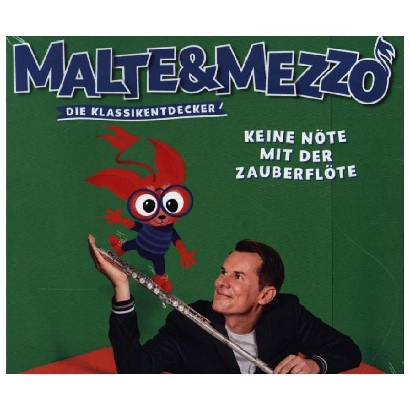 Malte & Mezzo - Die Klassikentdecker - Malte & Mezzo - Kein Nöte mit der Zauberflöte,1 Audio-CD von Edel Music & Entertainment CD / DVD