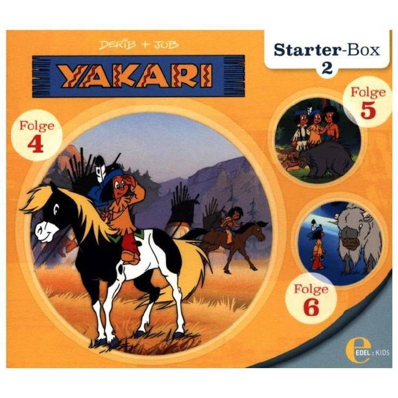 Yakari - Starter-Box (3 CDs) von Edel Music & Entertainment CD / DVD