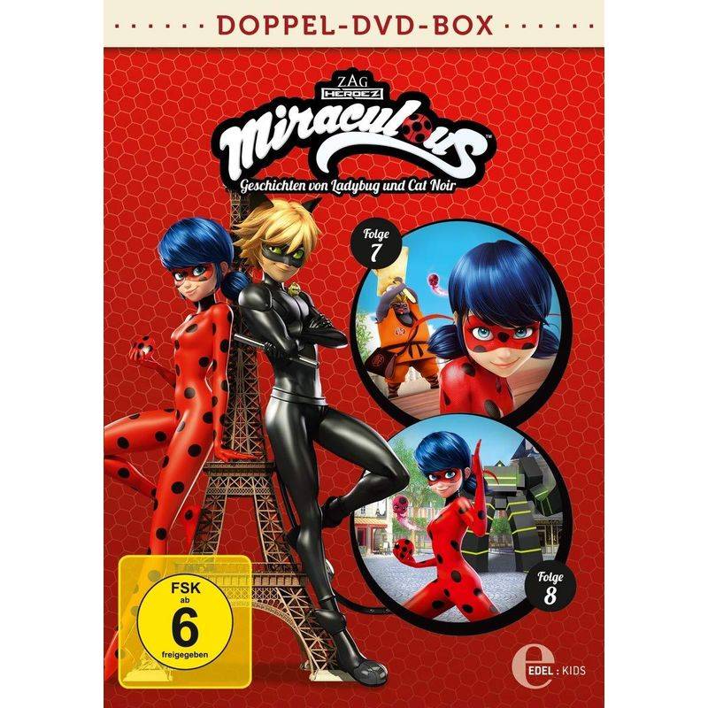Miraculous: Geschichten von Ladybug und Cat Noir - Doppel-DVD-Box von Edel Germany GmbH