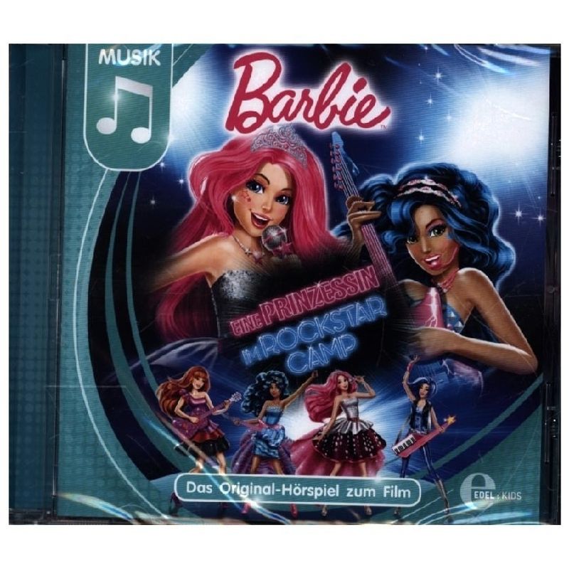 Barbie - Eine Prinzessin im Rockstar-Camp,1 Audio-CD von Edel Music & Entertainment CD / DVD