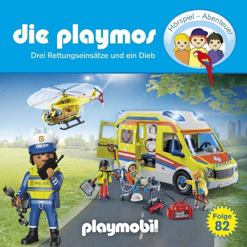 Die Playmos - Drei Rettungseinsätze und ein Dieb,1 Audio-CD von Edel Music & Entertainment CD / DVD