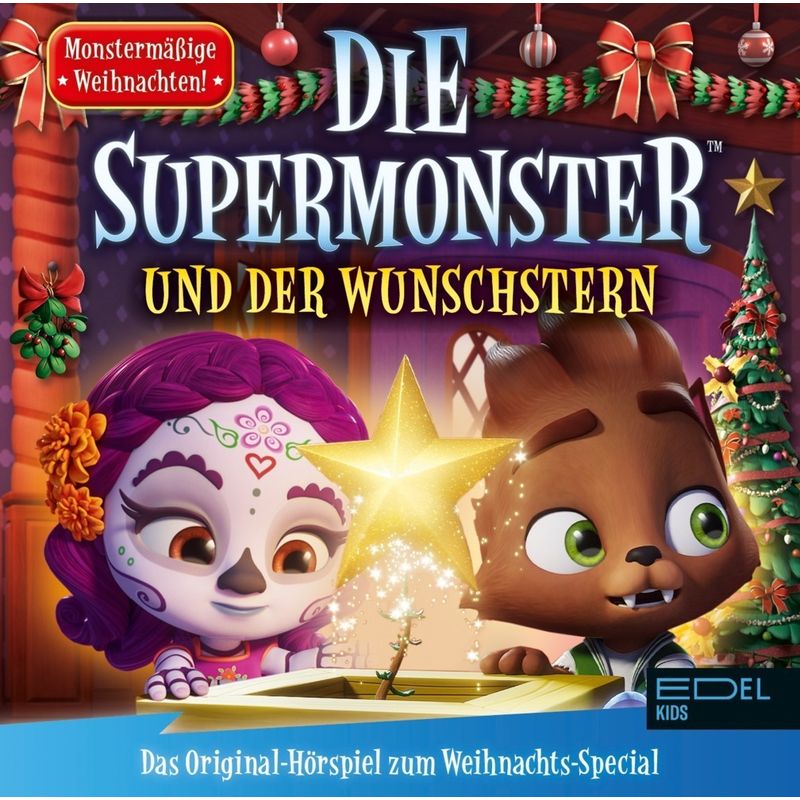 Die Supermonster - Die Supermonster und der Wunschstern,1 Audio-CD von Edel Music & Entertainment CD / DVD