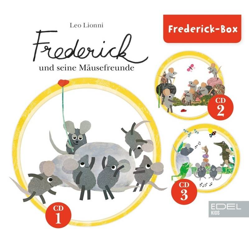 Frederick und eine Mäusefreunde - Frederick-Box,3 Audio-CD von Edel Music & Entertainment CD / DVD