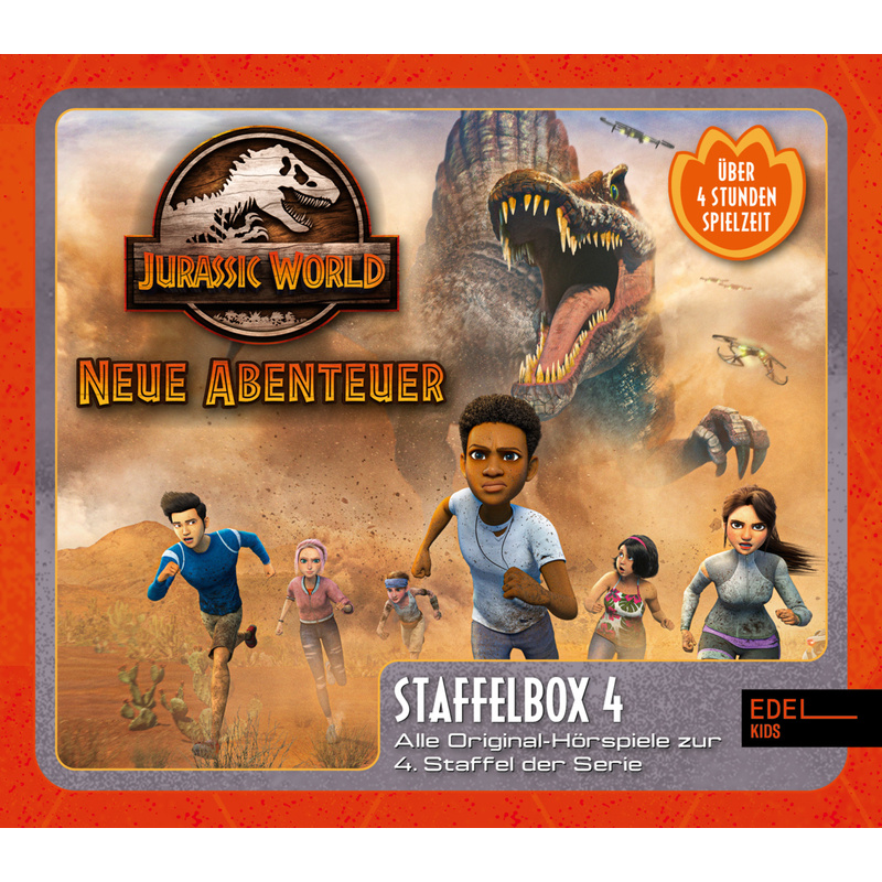 Jurassic World - Neue Abenteuer.Staffel.4,3 Audio-CD von Edel Music & Entertainment CD / DVD