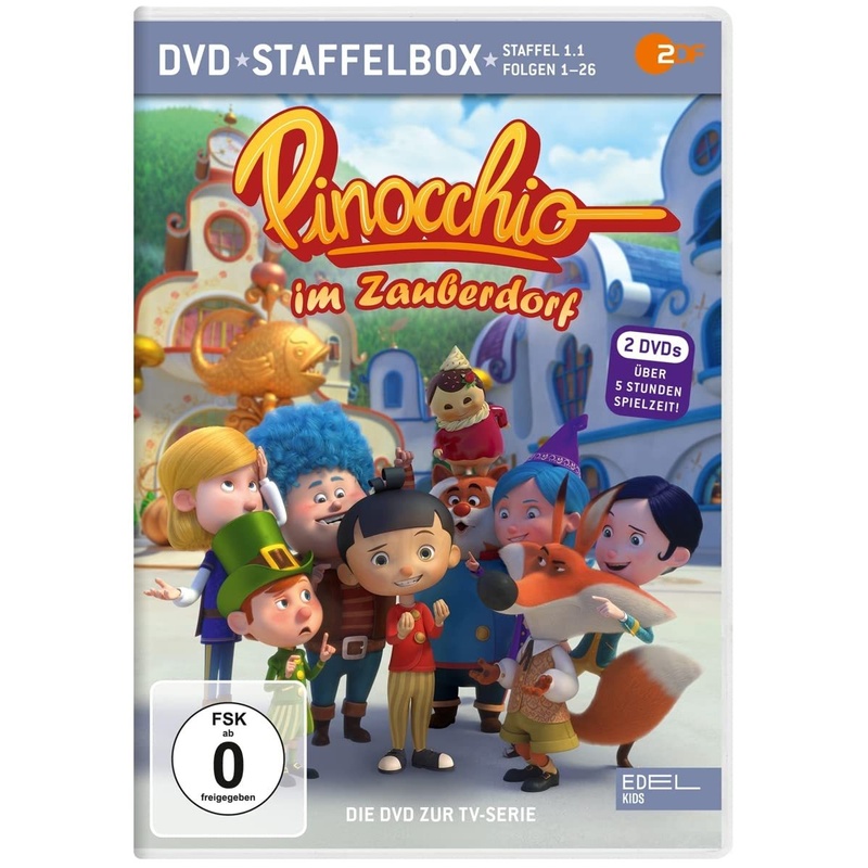Pinocchio im Zauberdorf - Staffelbox 1.1 von Edel Music & Entertainment CD / DVD