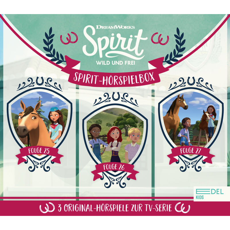 Spirit - Hörspiel-Box.Tl.25-27,3 Audio-CD von Edel Music & Entertainment CD / DVD