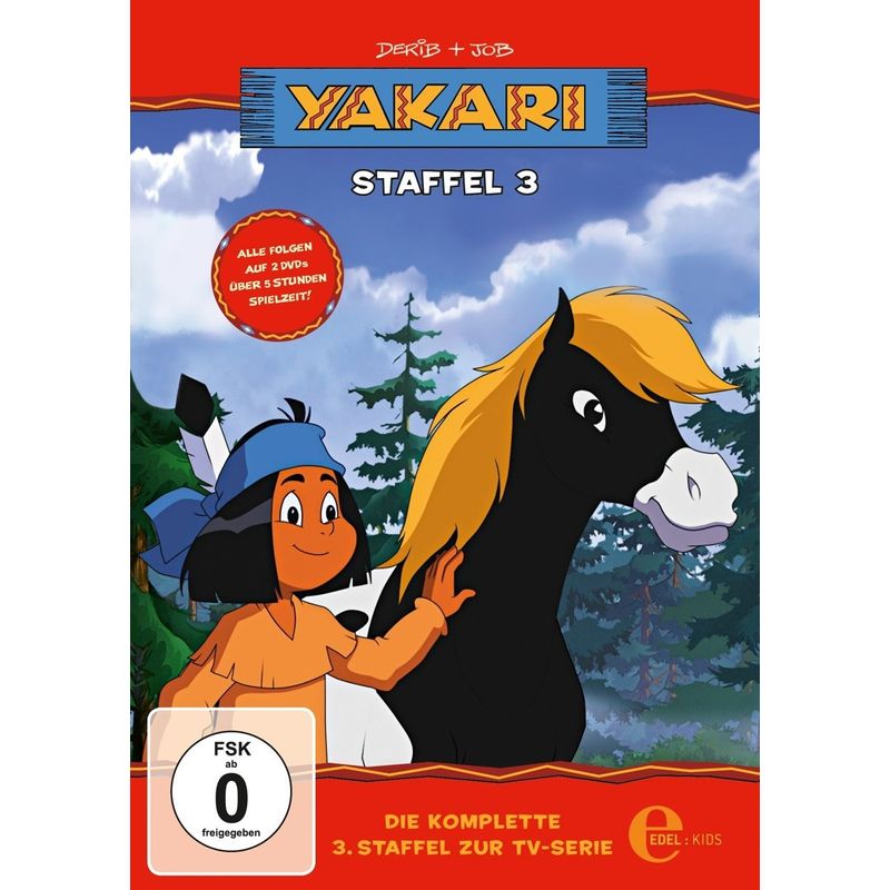 Yakari - Staffel 3 von Edel Music & Entertainment CD / DVD