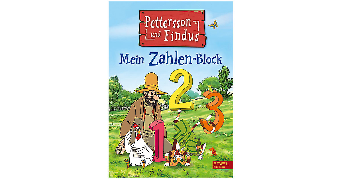 Buch - Pettersson und Findus: Mein Zahlen-Block Buch - Pettersson und Findus: Mein Zahlen-Block von Edel