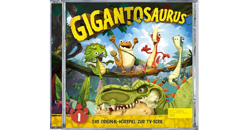 CD Gigantosaurus 1 - Mazus Mutprobe Hörbuch von Edel