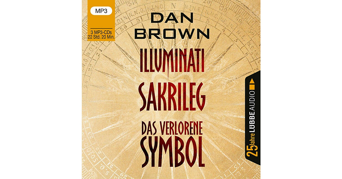 CD Illuminati/Sakrileg/Das Verlorene Symbol - Wolfgang Pampel Hörbuch CD Illuminati/Sakrileg/Das Verlorene Symbol - Wolfgang Pampel Hörbuch von Edel