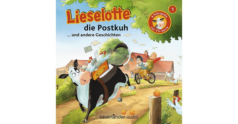 CD Lieselotte - Die Postkuh und andere Geschichten Hörbuch von Sauerländer Verlag