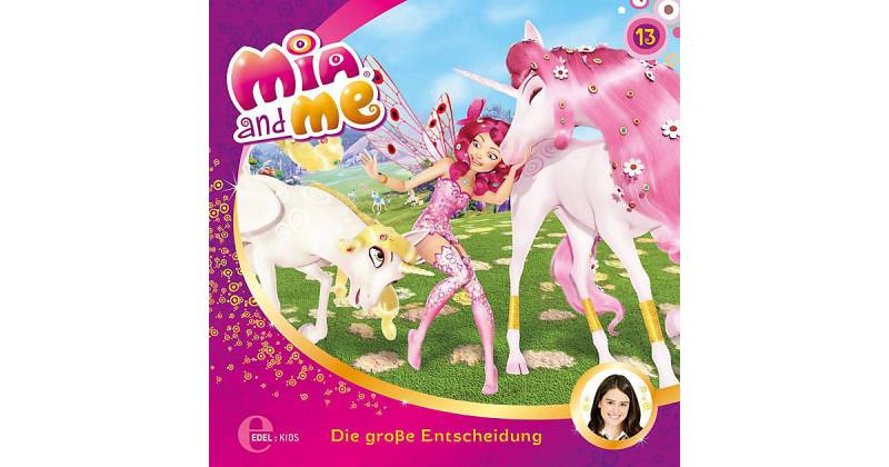 CD Mia and me 13 - Die große Entscheidung Hörbuch von Edel