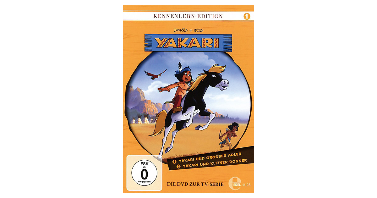 DVD Yakari - Kennenlern Edition Hörbuch DVD Yakari - Kennenlern Edition Hörbuch von Edel