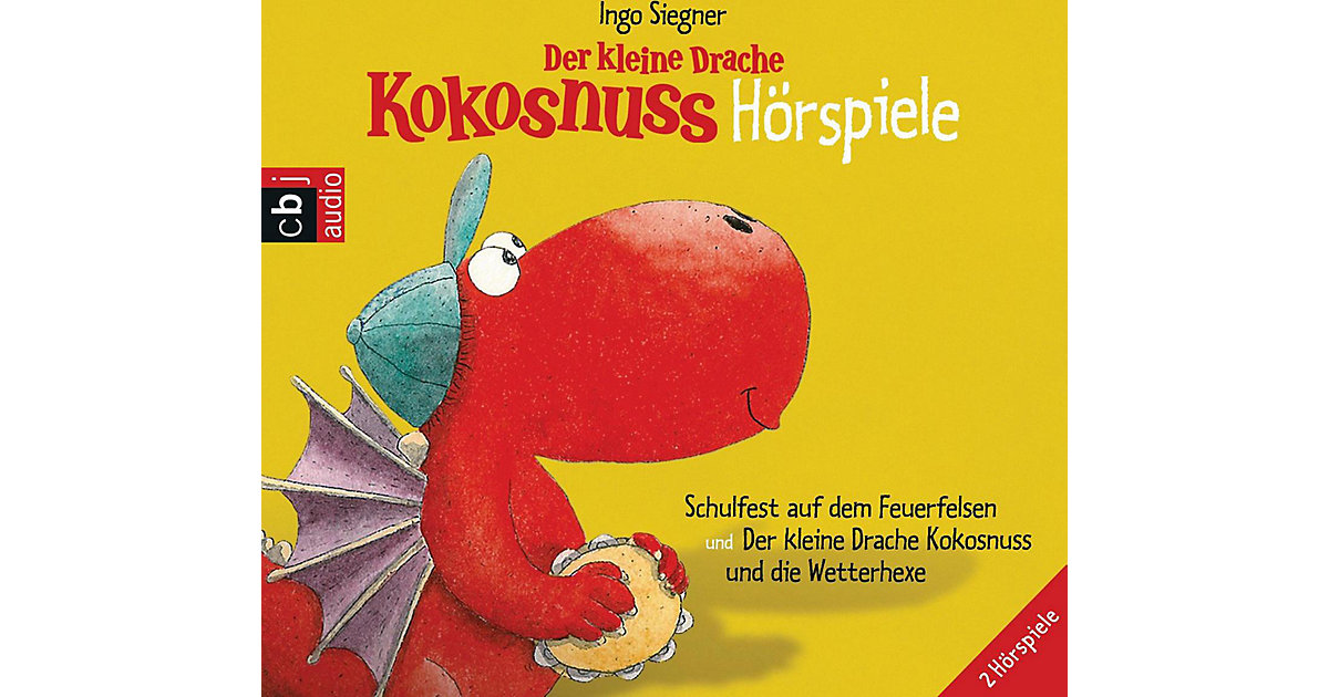 Der kleine Drache Kokosnuss Hörspiele, 2 Audio-CDs Hörbuch von Edel