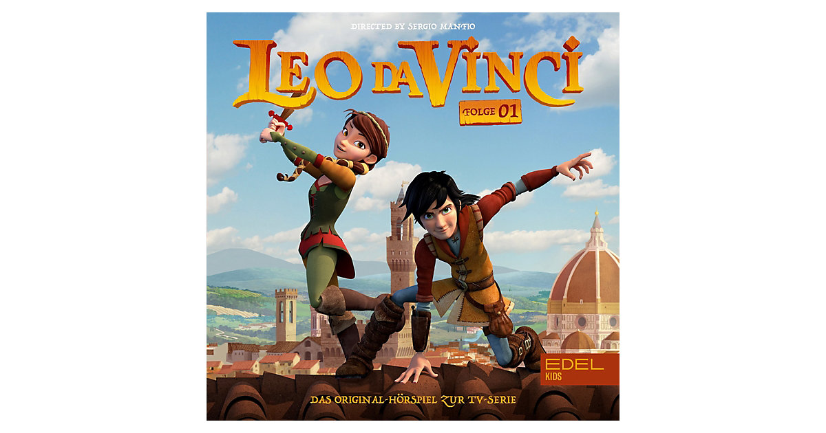 Leo Da Vinci Folge 01- Hörspiel zur TV-Serie, Audio-CD Hörbuch Leo Da Vinci Folge 01- Hörspiel zur TV-Serie, Audio-CD Hörbuch von Edel