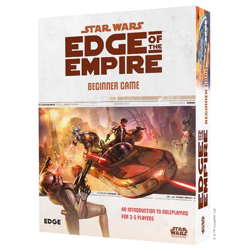 Edge, Star Wars Edge of The Empire RPG: Anfängerspiel, RPG, ab 12 Jahren, 3-5 Spieler von Edge Studio