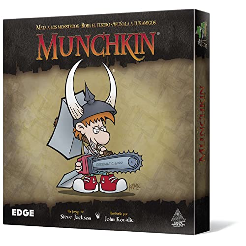 Edge Entertainment Munchkin MU01 Brettspiel, spanische Version von Edge Entertainment