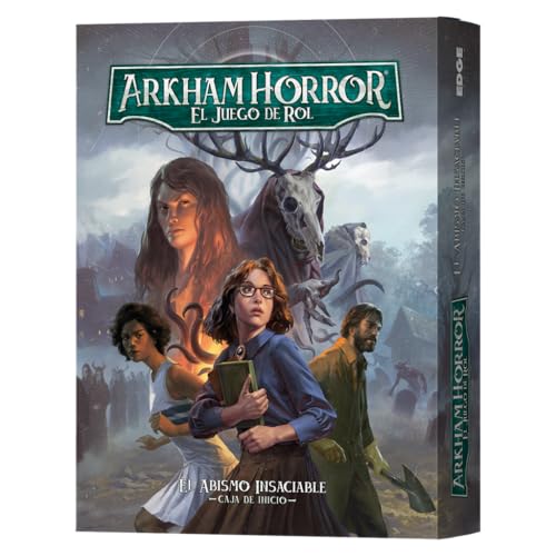 Edge Studio Arkham Horror: Der unersättliche Abyss Startbox | Rollenspiel | ab 14 Jahren | 1 bis 6 Spieler | 45-360 Minuten pro Spiel | Spanisch Edge Studio Arkham Horror: Der unersättliche Abyss Startbox | Rollenspiel | ab 14 Jahren | 1 bis 6 Spieler | 45-360 Minuten pro Spiel | Spanisch von Edge Studio
