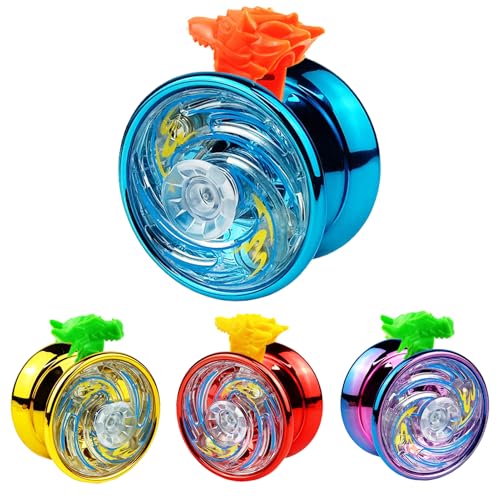 4 Stück LED Licht YoYo,Finger Spin Trick YoYo für Kinder, Reaktives Kugellager JoJo Kleine Geschenke für Kinder | Piñata-Füllungen 4 Stück LED Licht YoYo,Finger Spin Trick YoYo für Kinder, Reaktives Kugellager JoJo Kleine Geschenke für Kinder | Piñata-Füllungen von Editbar