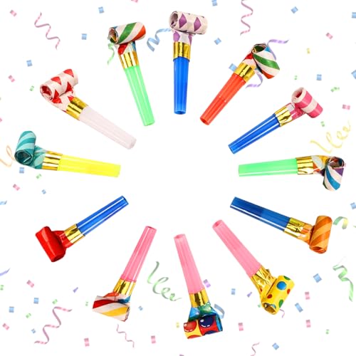 Editbar 100 Stück Tröten Kindergeburtstag – Party Tröte 24cm, Tröten für Kinderspielzeug, für Junggesellenabschied, Hochzeit, Geburtstagsfeiern, Festliche AnläSse, Weihnachts Party Editbar 100 Stück Tröten Kindergeburtstag – Party Tröte 24cm, Tröten für Kinderspielzeug, für Junggesellenabschied, Hochzeit, Geburtstagsfeiern, Festliche AnläSse, Weihnachts Party von Editbar