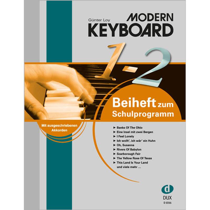 Modern Keyboard Beiheft 1-2.H.1-2 von Edition DUX