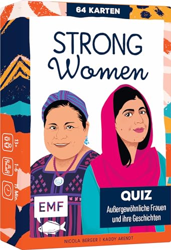 Edition Michael Fischer / EMF Verlag Kartenspiel: Strong Women: Das Quizspiel mit 64 Porträts, Zitaten und Fragen über mutige Frauen: Jane Goodall, Michelle Obama, Rosa Parks und viele mehr Edition Michael Fischer / EMF Verlag Kartenspiel: Strong Women: Das Quizspiel mit 64 Porträts, Zitaten und Fragen über mutige Frauen: Jane Goodall, Michelle Obama, Rosa Parks und viele mehr von Edition Michael Fischer / EMF Verlag