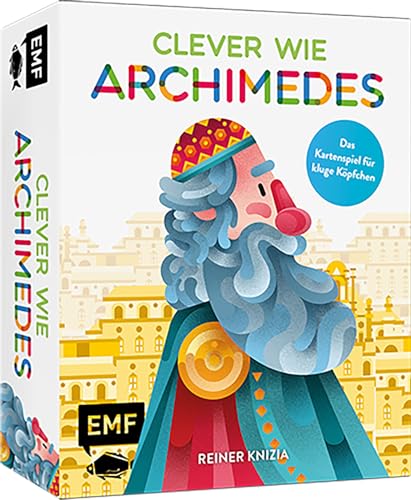 Kartenspiel: Clever wie Archimedes: Das schnelle Spiel für kluge Köpfchen von 7 bis 107 Jahren von Edition Michael Fischer / EMF Verlag