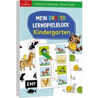 Mein bunter Lernspielblock – Kindergarten: Erkennen, Verbinden, Fehler finden von Edition Michael Fischer / EMF Verlag